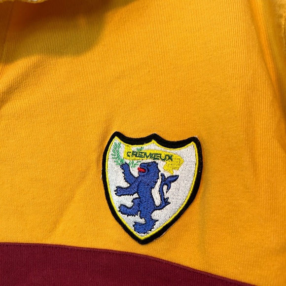 Daniel Cremieux Rugby Long Sleeve Collared Shirt Mens 2XL 100%Cotton Embroidered - Picture 3 of 16